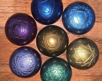 Resin Chakra Stones