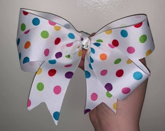 Large White Bow