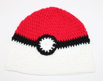 Adult Size Poke Ball Hat