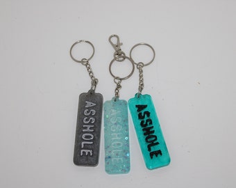 Asshole Keychain