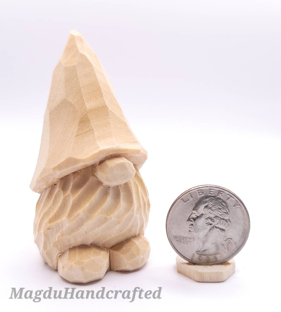 Unpainted Wood Gnome Paint Your Own Gnome Made to Order Etsy
