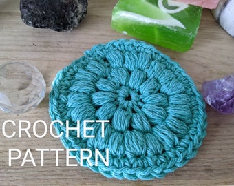 Crochet Pattern for Face Scrubbies, make up remover, face cloth, washcloth