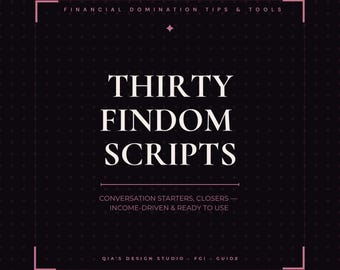 30 Findom Script-Ideen 2026: Erhöhen Sie Ihre finanzielle Dominanz Spiel-Instant Download