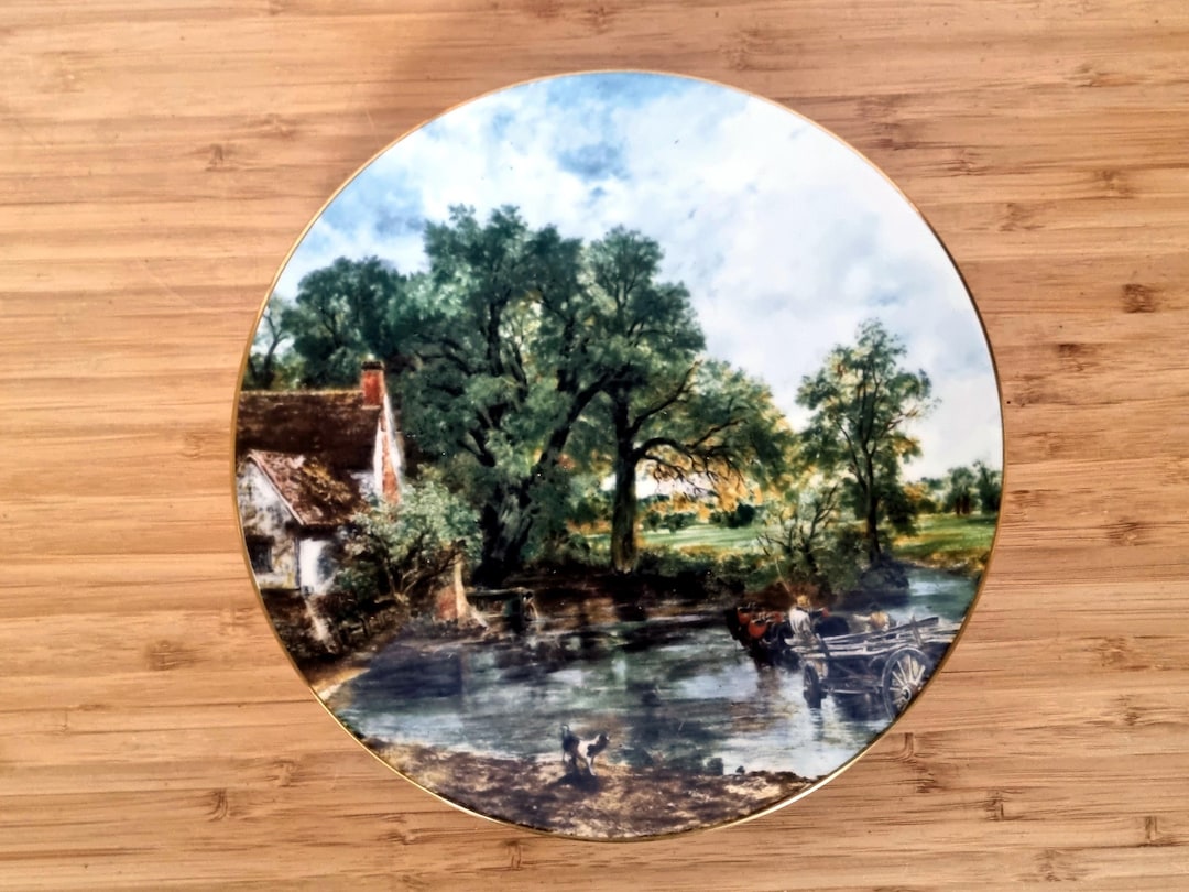 美術品・アンティーク・コレクション John Constable The Hay Wain 飾り皿