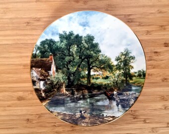 John Constable The Hay Wain 飾り皿 Vintage Scenes After Constable
