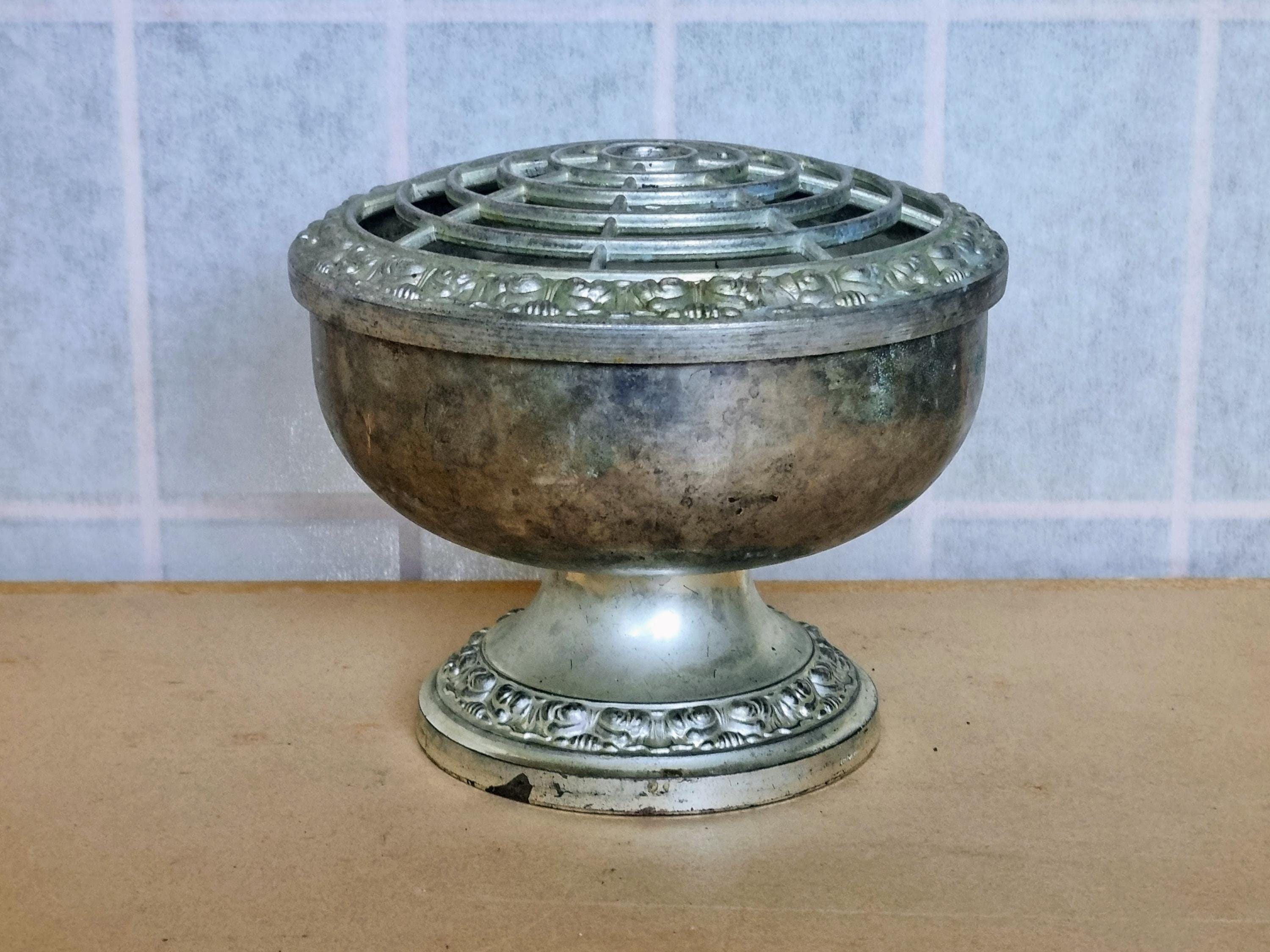Silver rose bowl - Etsy 日本