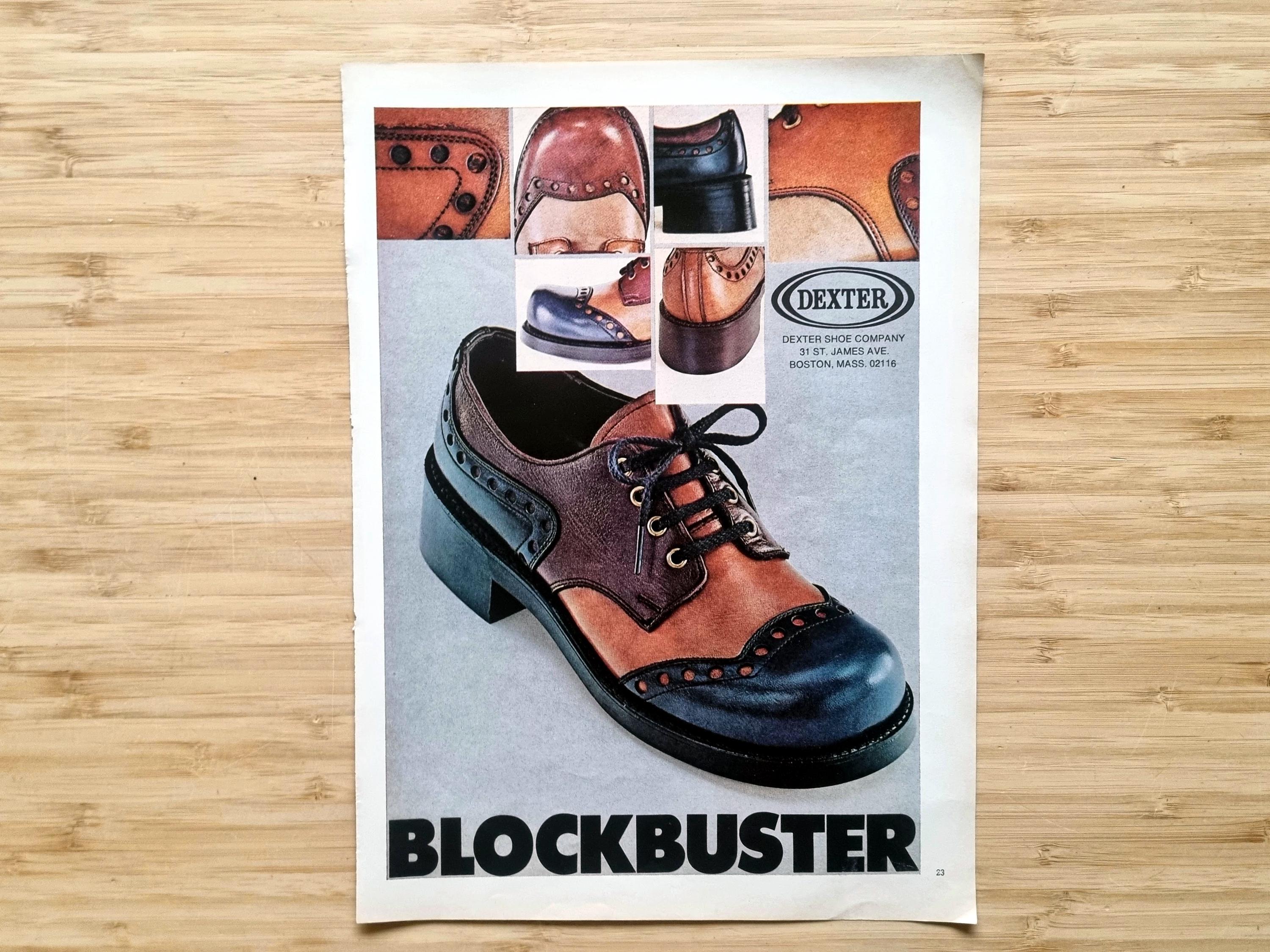 Vintage 80s Dexter Longwing Wingtip marked 9.5C Dexter main image 3