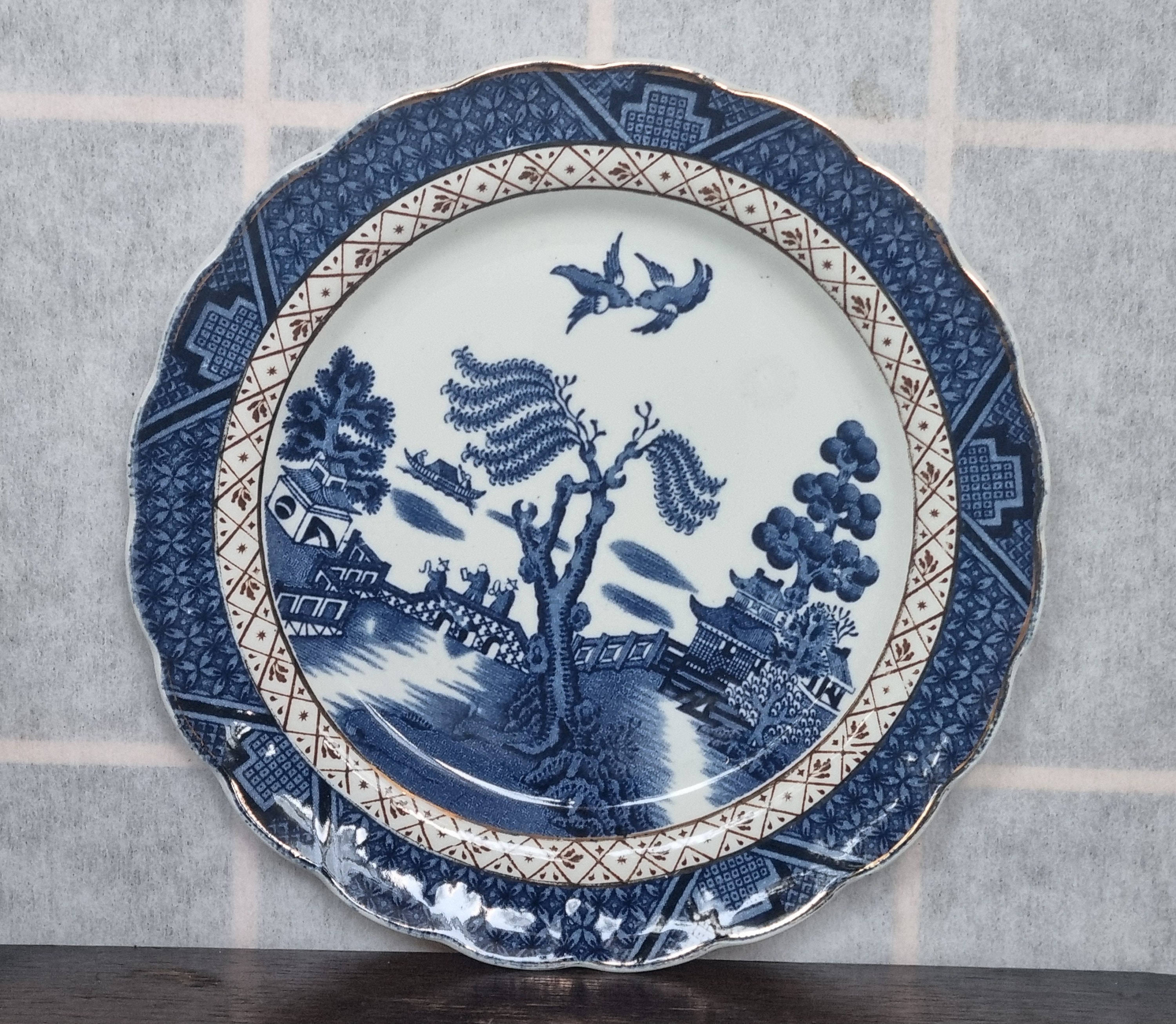 リアルオールドウィロー　Booths  プレート&ボール Booths Real Old Willow Plate | Blue White Chinoiserie