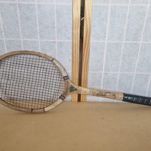 Antiker Holz-Tennisschläger Slazenger England