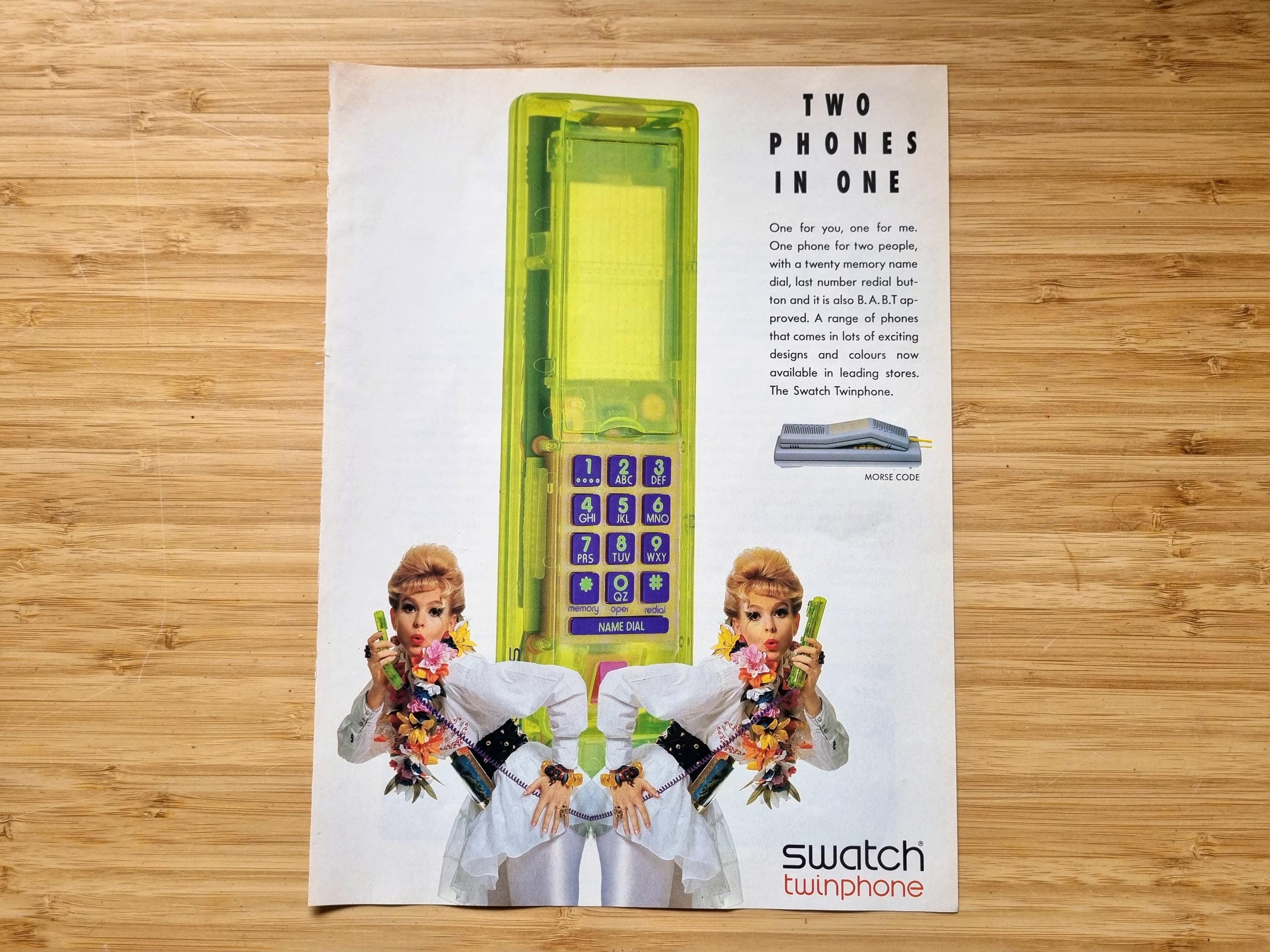 Swatch twin phone - Etsy 日本