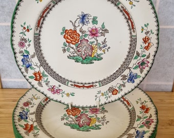 スポード チャイニーズ ローズ プレート | アンティーク