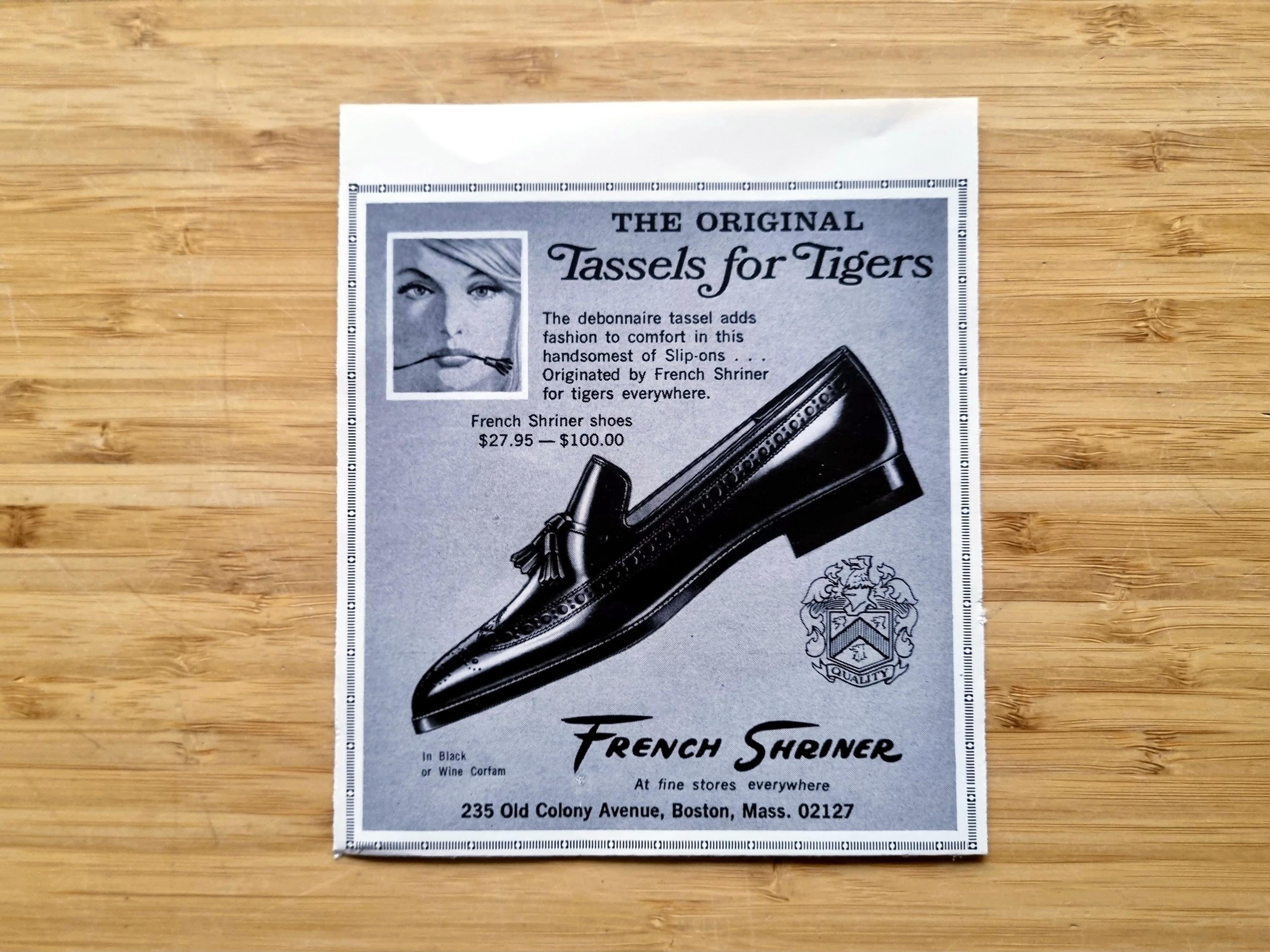 Rare 1960’s French Shriner & Urner Tu-Toned Leather Buckled Loafers, (NIB) (NOS) French Shriner Collegians Restore | vcleat main image 4