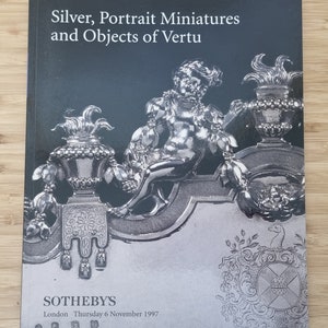 Sotheby's 1997 Auktionskatalog | Silber Miniaturen | Luxus Antiquitäten Nachschlagewerk | Anleitung für Sammler