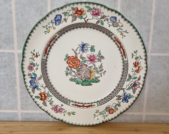 スポード チャイニーズ ローズ プレート | アンティーク