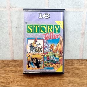 Story Teller, Vintage 80s Audio Cassette Children&#39;s Stories Songs, 80s Audio Stories, Storytelling Tape, Nostalgic Gift, Kids Entertainment