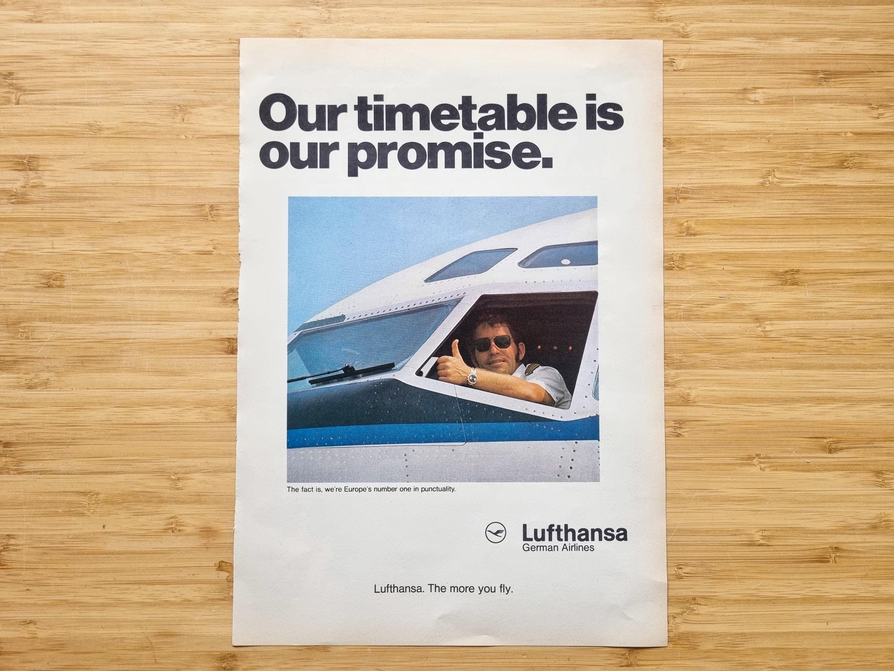 Lufthansa airlines - Etsy 日本