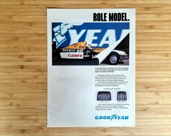 Poster Encadré Marlboro Ayrton Senna - Publicité F1 Années 80 - Neuf