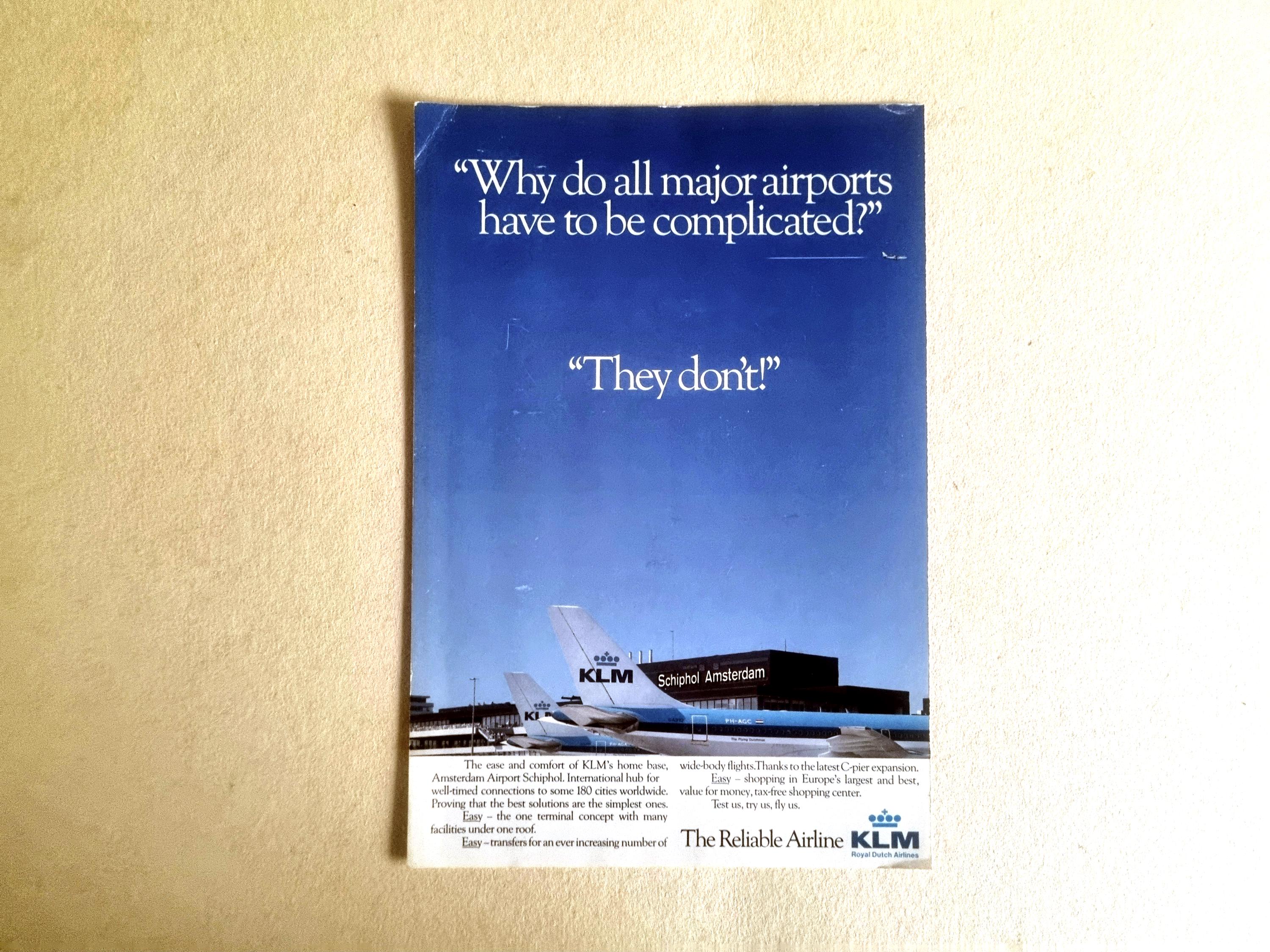 50年代後半の北極航路3社、BOAC 、SAS、KLMのパンフレット 【公式通販】