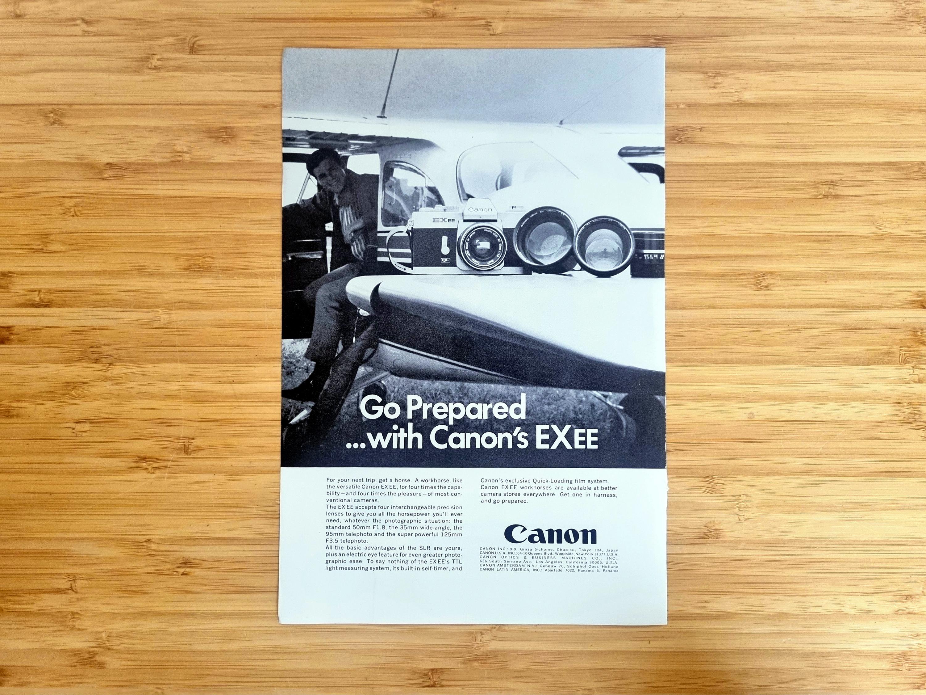 Canon Exee - Etsy
