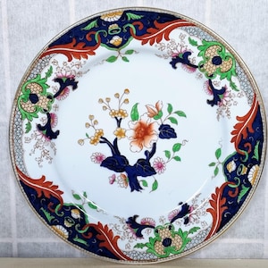 Assiette Royal Doulton, Chine Matsumai, Chine Anglaise Antique