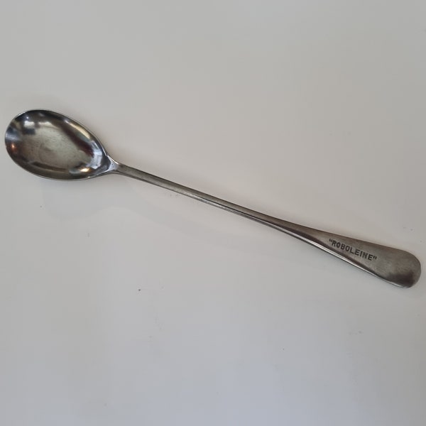 Medical Advertising Memorabilia Long Spoon British Roboleine Tonic