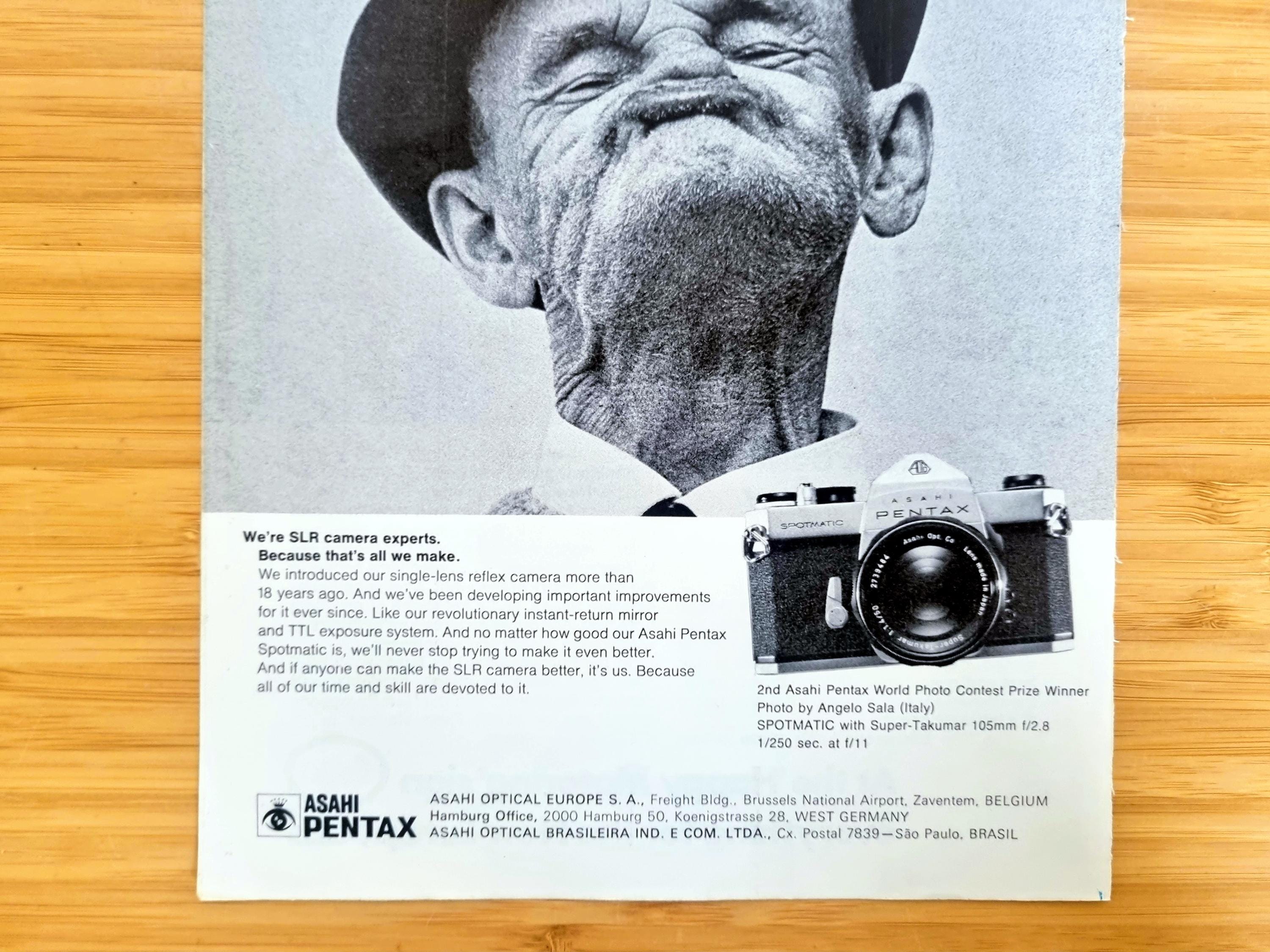 Vintage Asahi Pentax Advertisement – Original 1970s Spotmatic