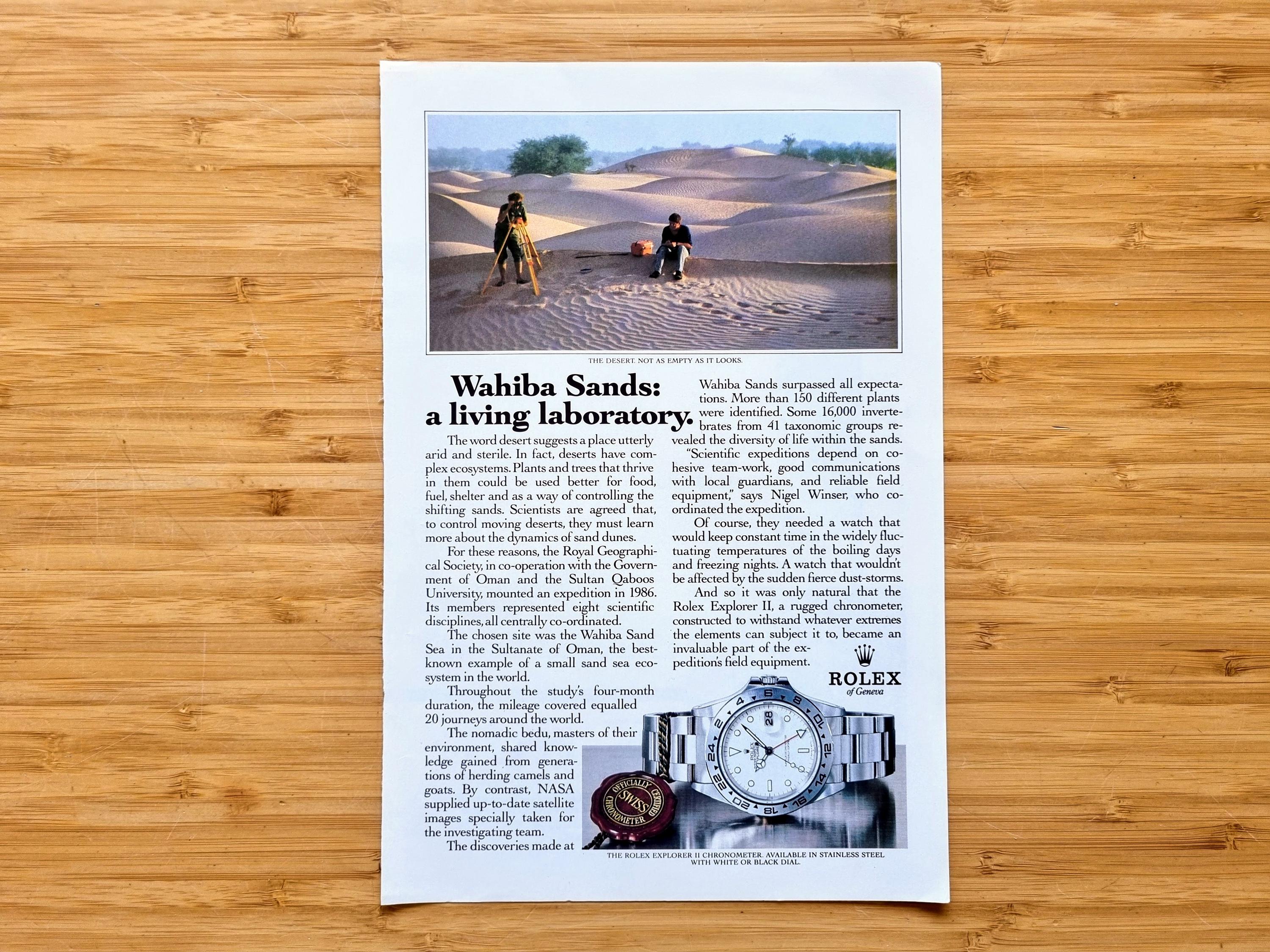 Rolex Explorer Ii Poster - Etsy Canada