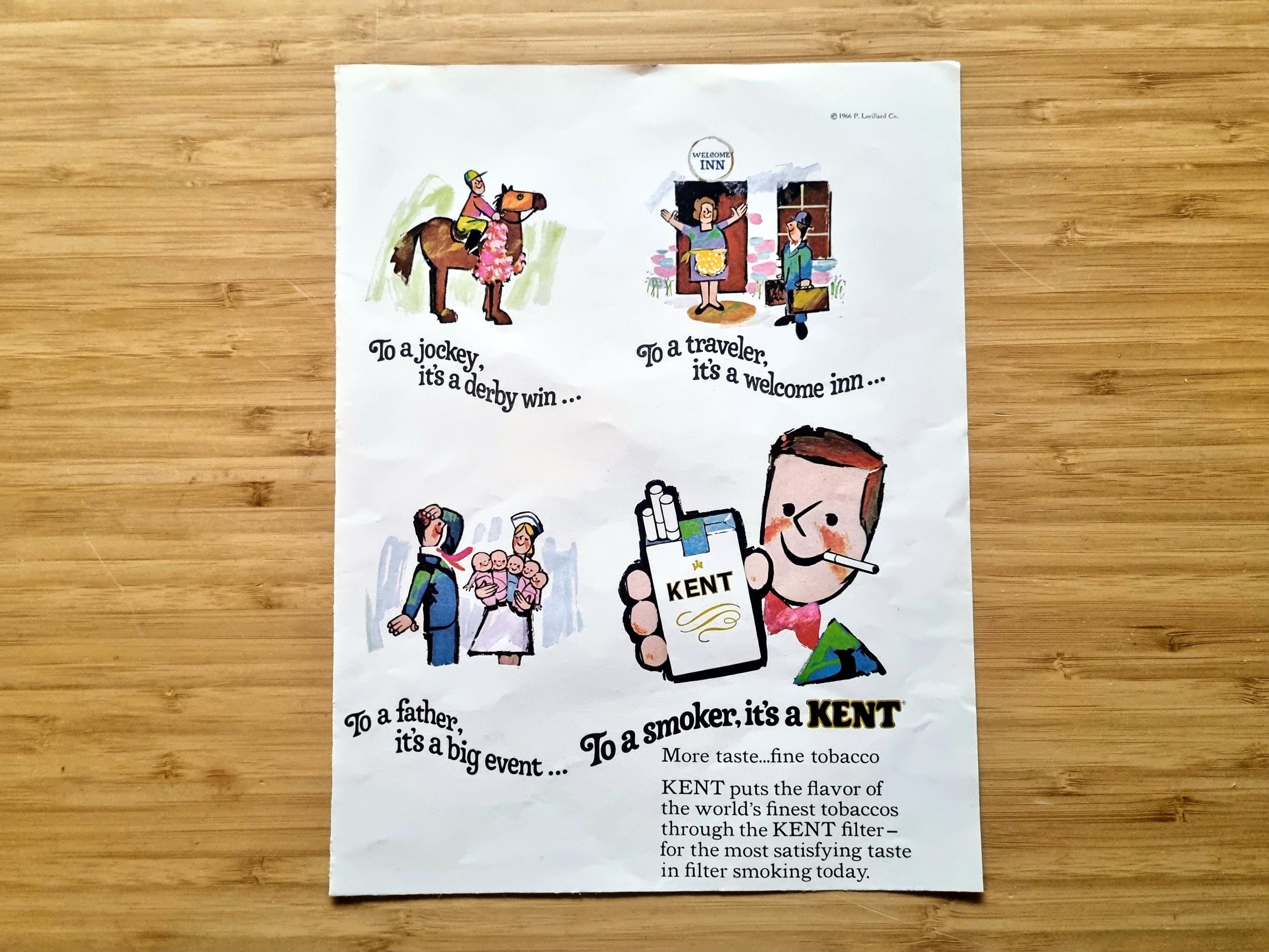 Kent Cigarette Ad