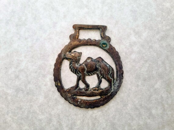 Médaillons antiques et vintage en laiton pour chevaux anglais