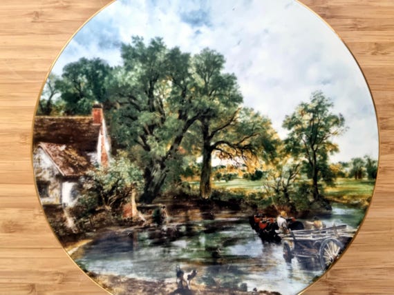 John Constable The Hay Wain 飾り皿 美術品・アンティーク・コレクション John Constable The Hay Wain 飾り皿