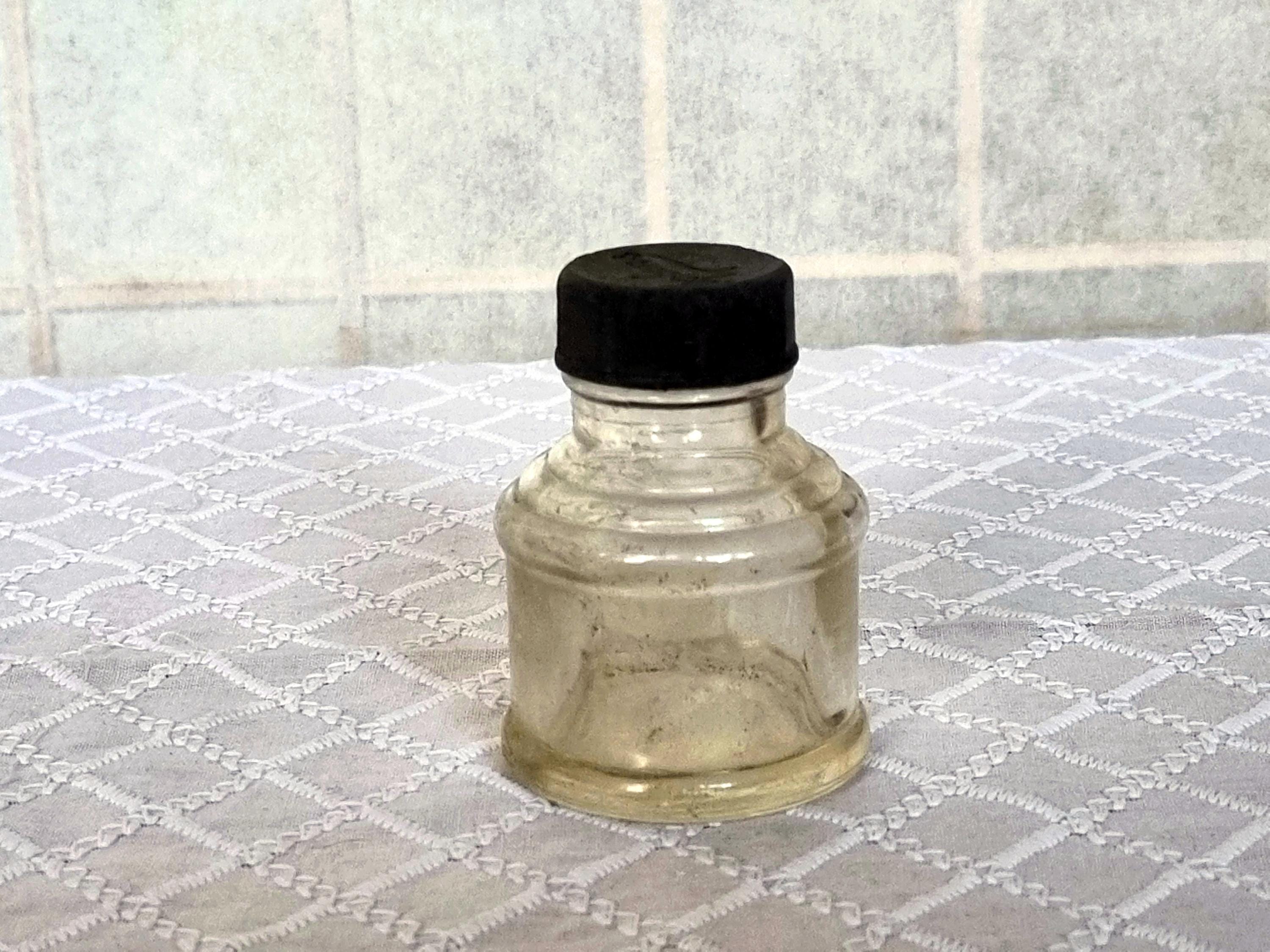 Antique Glass Ink Bottle, Stephens Writing Ink Container, Early 1900s ...