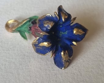 Vintage Sterling Silber Ahornblatt Pin Brosche - Ö Produktbild-Vorschau 5