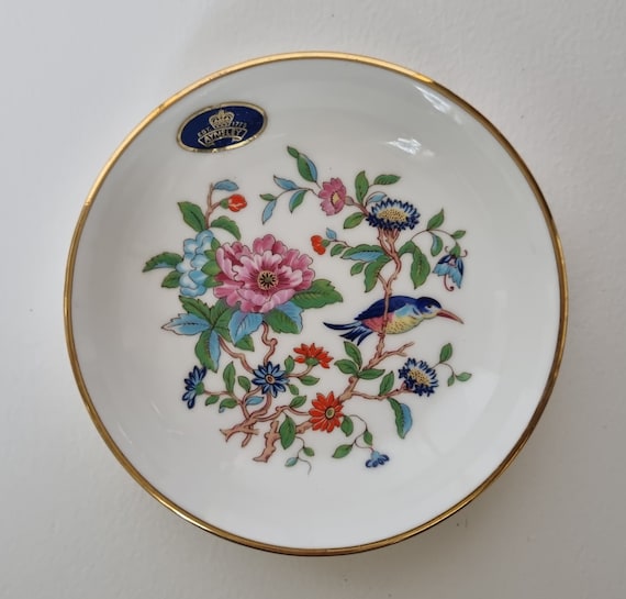 Aynsley Pembroke Trinket Dish | Vintage English Bone China Bird