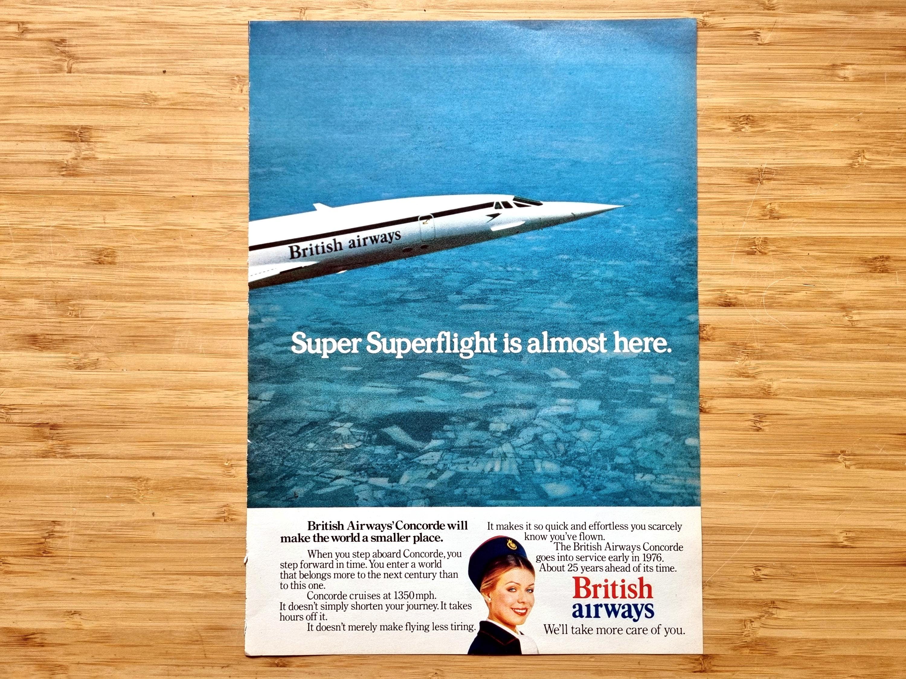 Concorde memorabilia - Etsy 日本