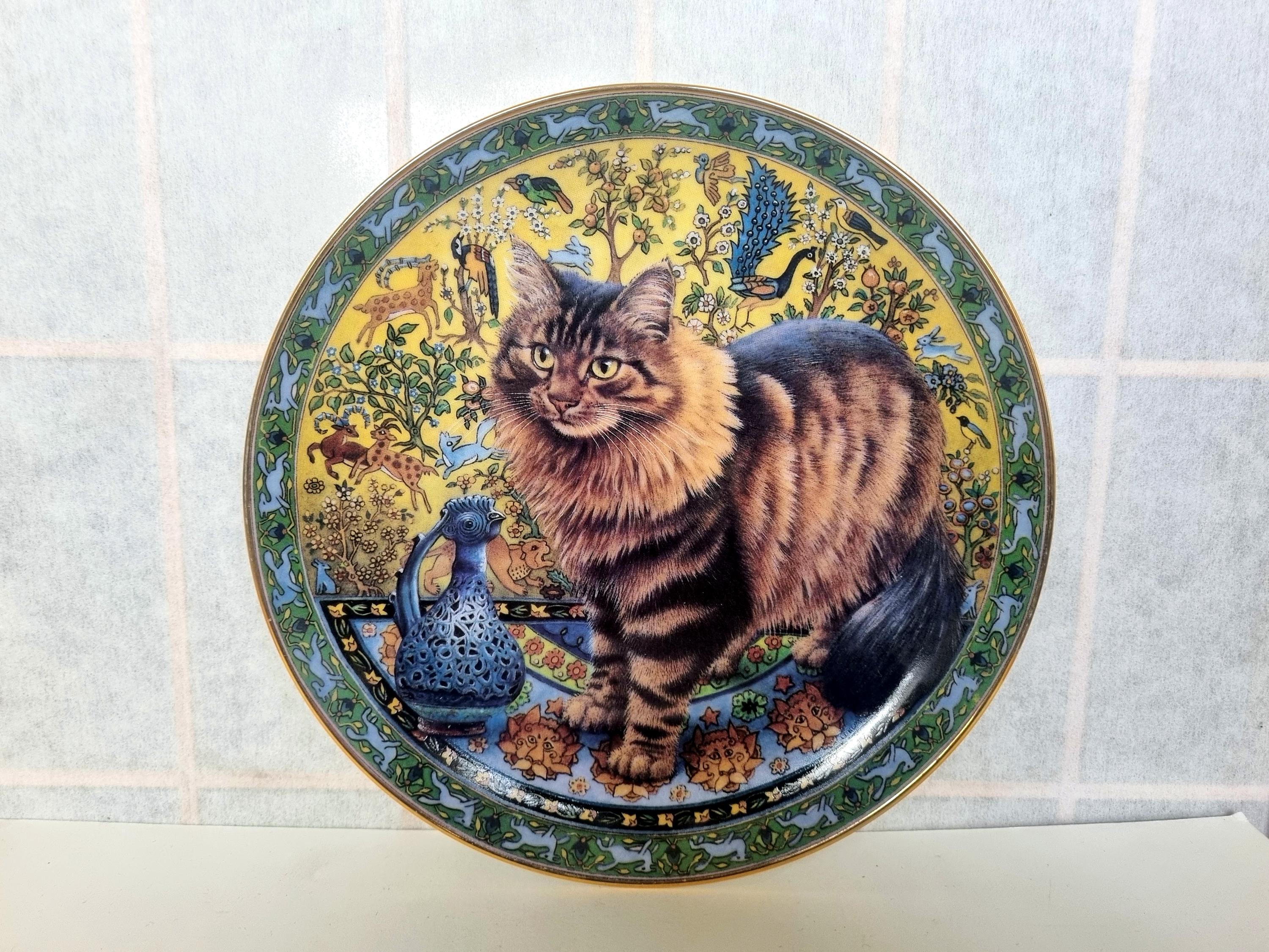Vintage cat plate - Etsy 日本