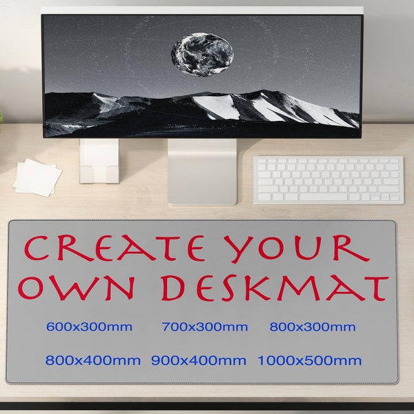 Custom Desk Mat Etsy