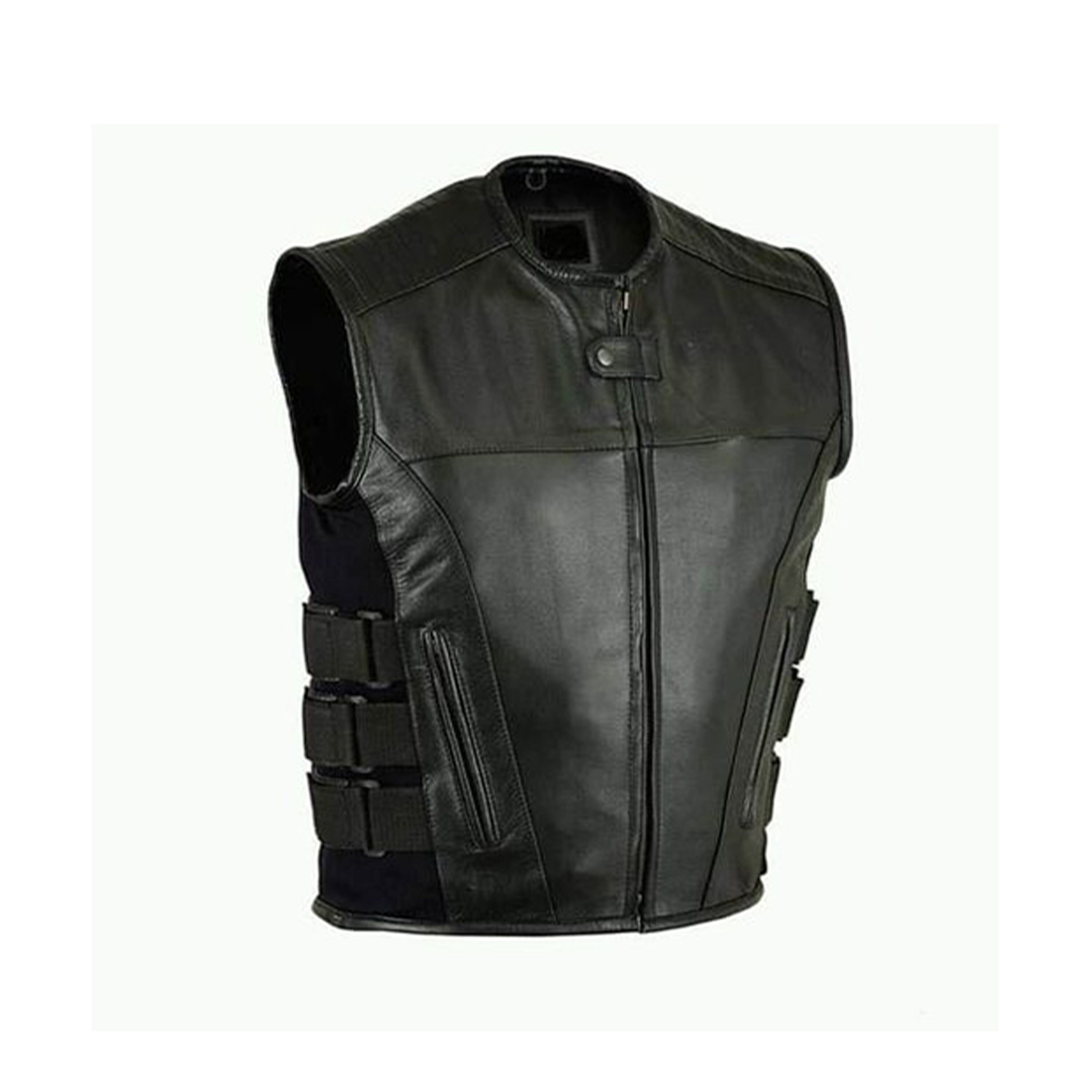 Tactical Leather Vest Men -  Canada