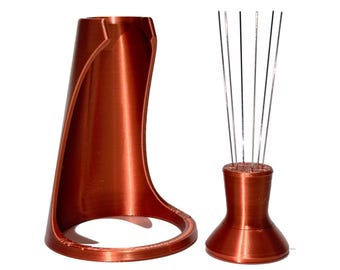 WDT Tool: 6 Stainless Steel Flex Needles - espresso and coffee distribution tool