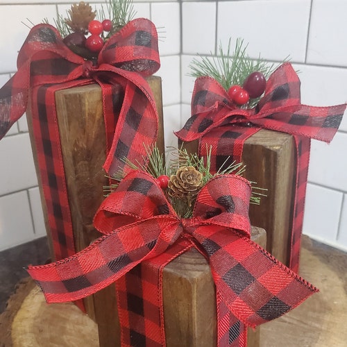 Wooden Christmas Presents 