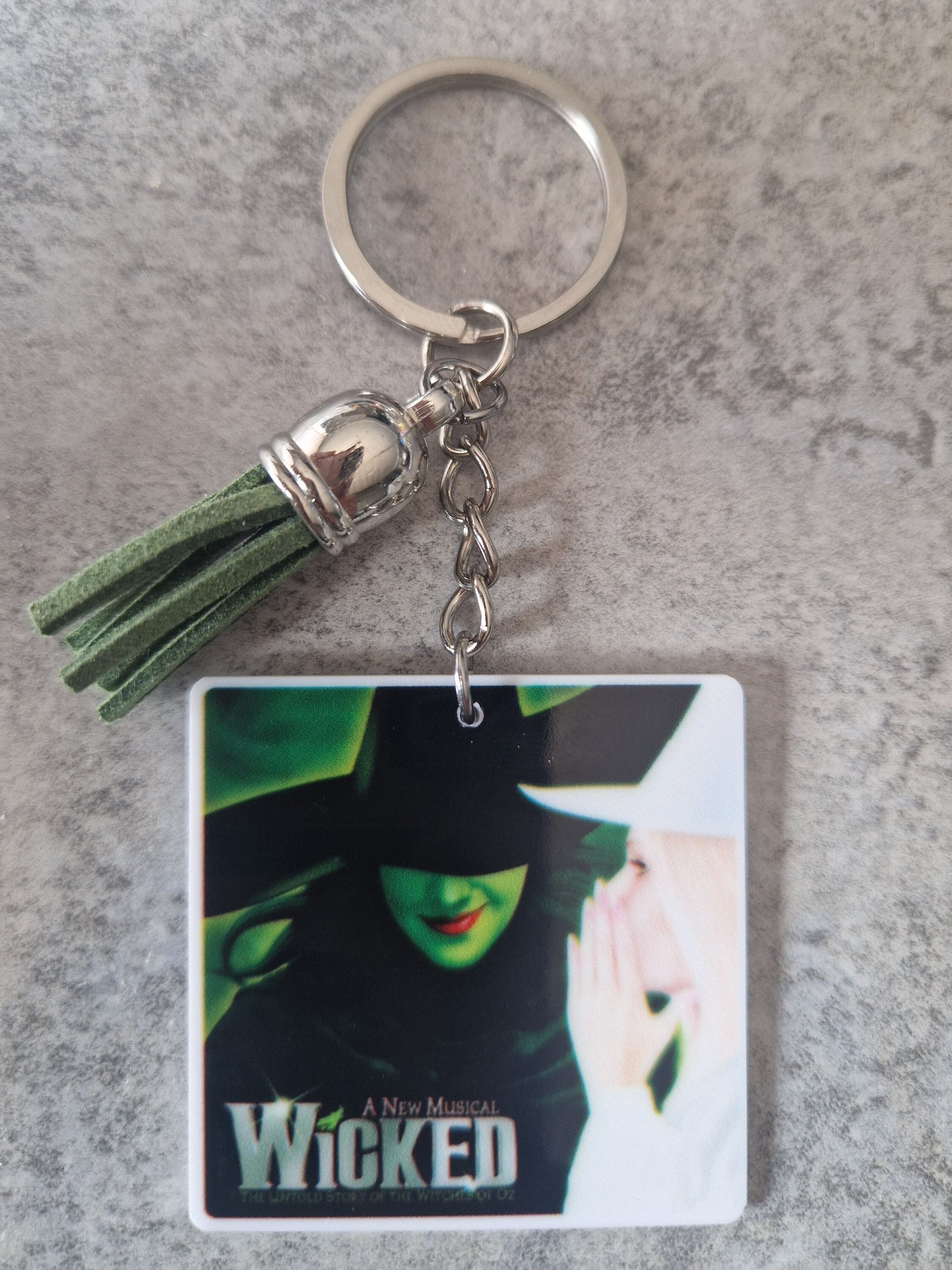本当に信頼出来る商品 Hand Keychain Keyring Musical the Wicked Bag Etsy - Charm Bags&Wallets