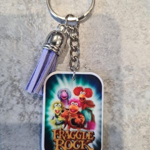 Fraggle Rock Keyring Keychain hand bag charm