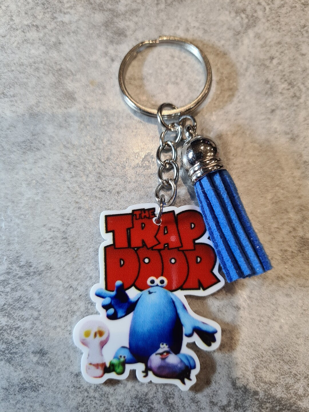 The Trap Door Keyring Keychain Hand Bag Charm - Etsy UK