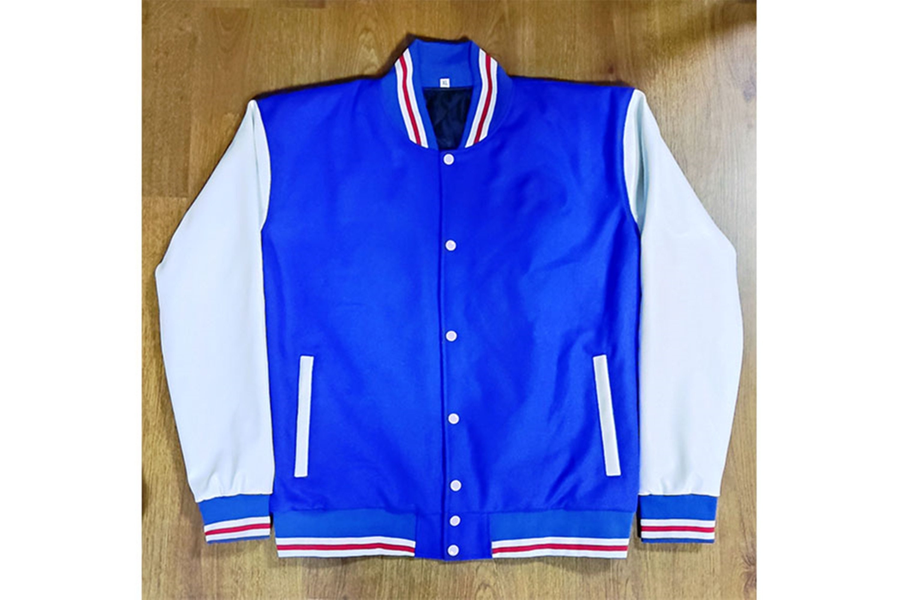III-Fashions Men/'s Varsity Baseball College Letterman School Bomber Wool Pu Leather Jacket