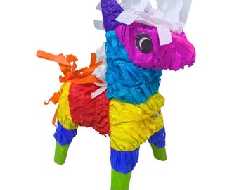 Mini Donkey Pinata: Handmade Mexican Fiesta Party Favor