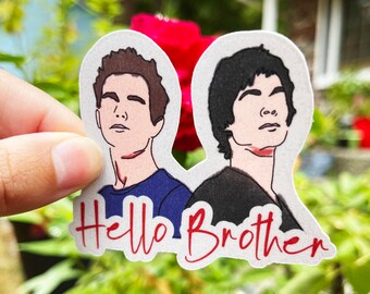 Salvatore Brothers 'Hello Brother' Sticker