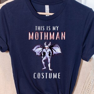 Mothman Shirt, Cryptidcore Clothing, Cryptidcore Shirt, Halloween Cryptid Tshirt, Mothman Tshirt, Supernatural Graphic Tee, Paranormal Tee