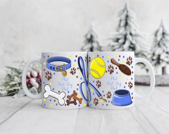 Dog Dad Mug & Coaster Set: Dog Owner Gift