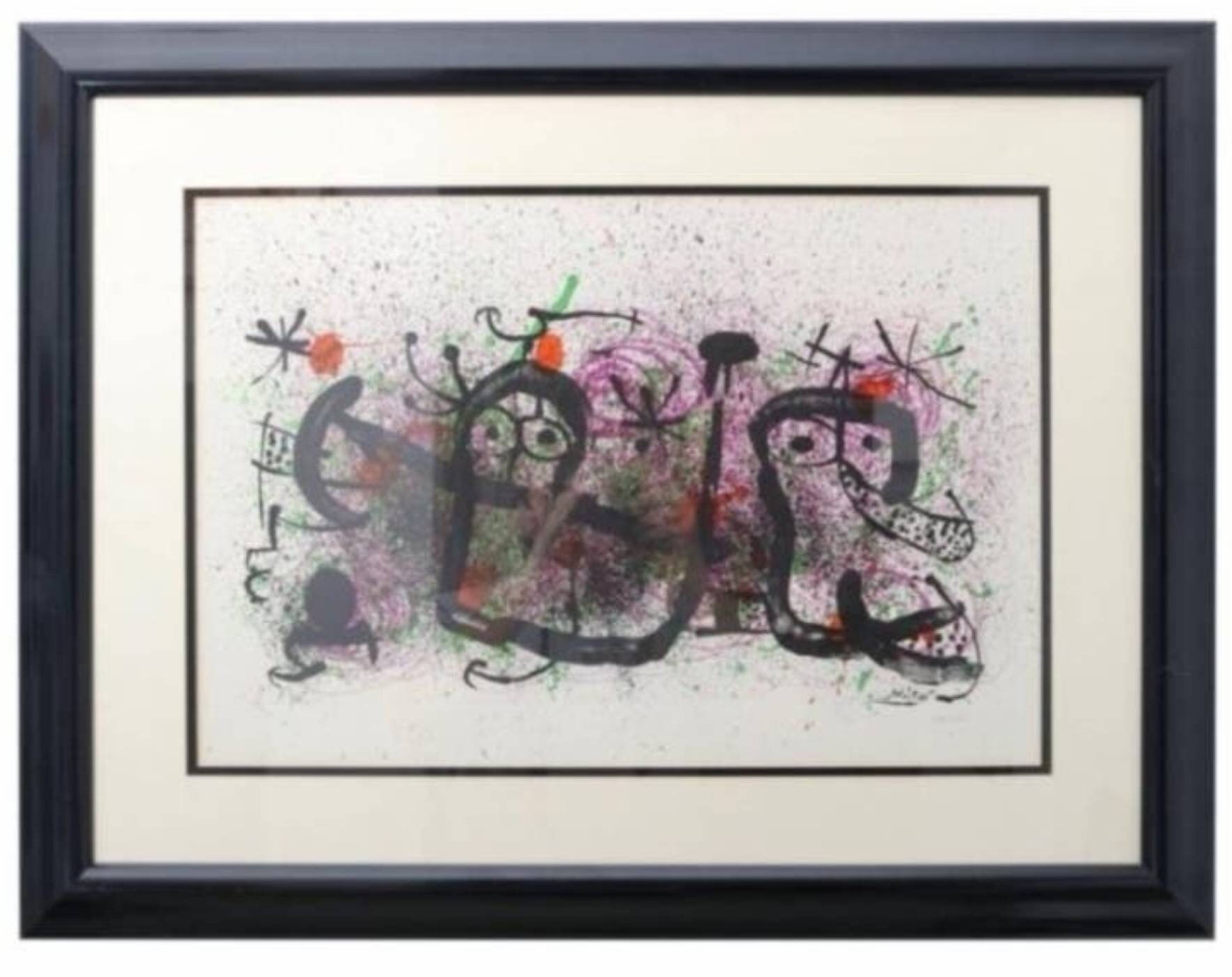 ジョアン・ミロ オリジナルリトグラフ - Etsy 日本