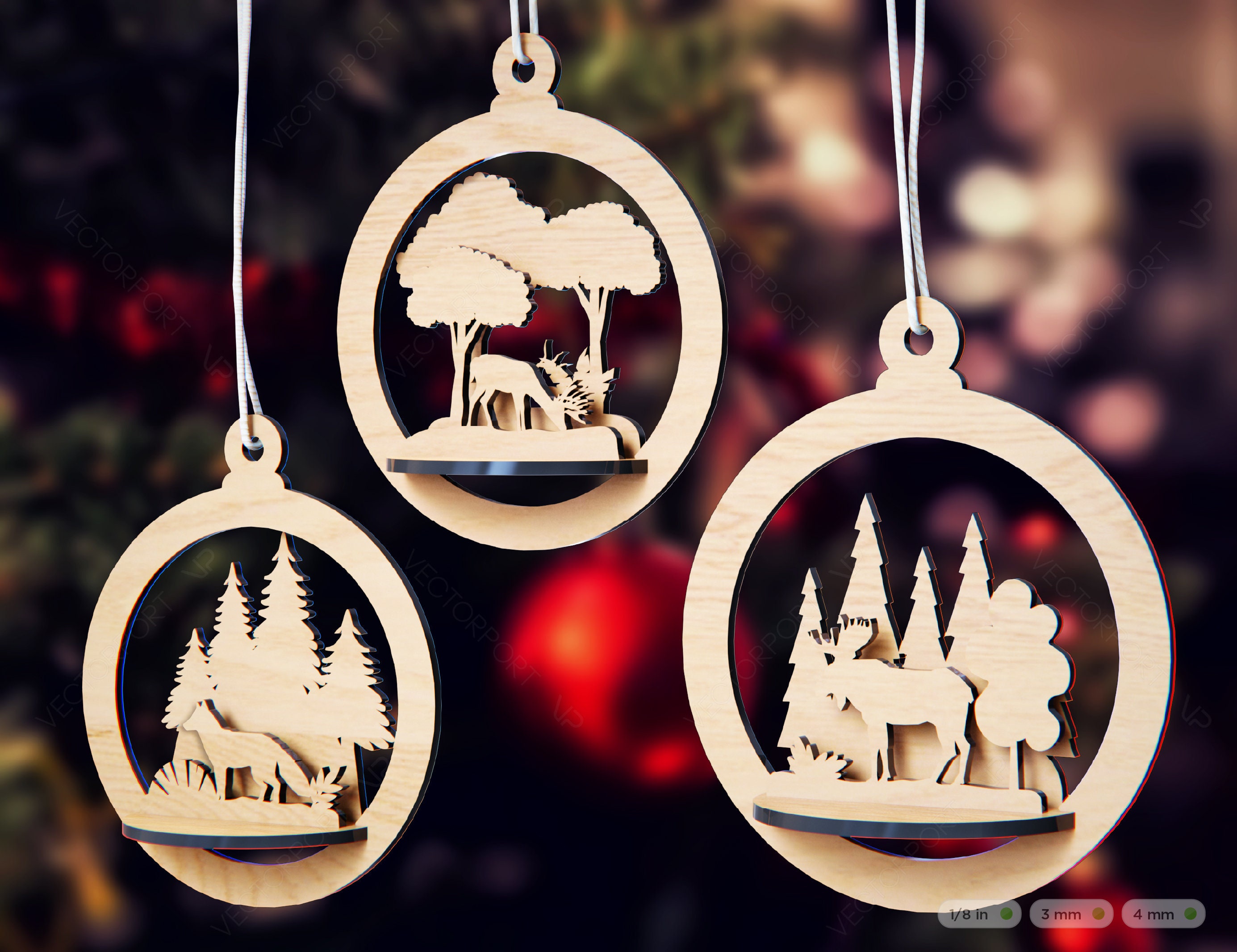 Tree Bauble Wood 3D Laser Cut Christmas Ball Ornament Round Etsy tree-bauble-wood-3d-laser-cut-christmas-ball-ornament-round-etsy