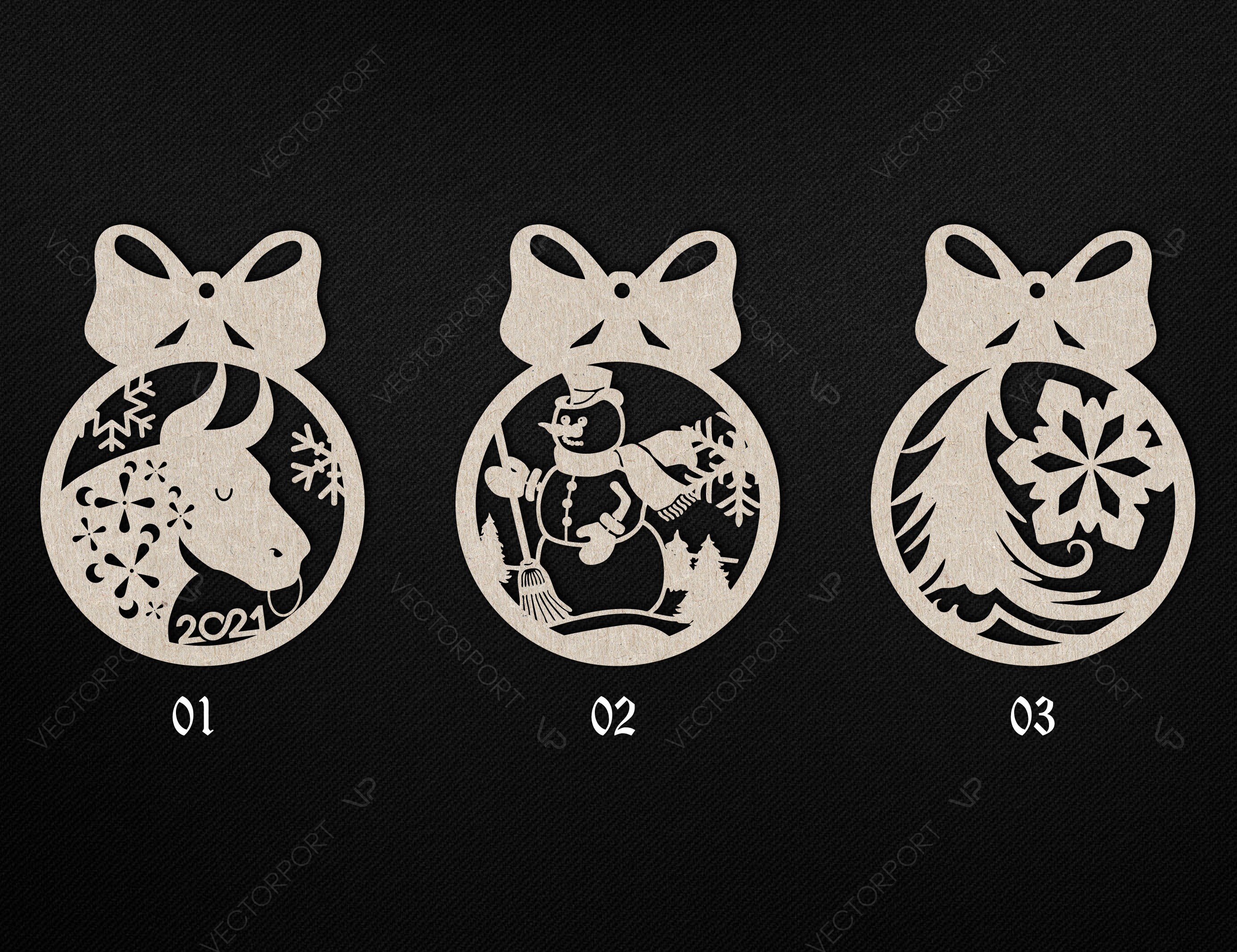 15 Christmas Balls Tree Decorations Craft Hanging Bauble Paper Etsy